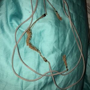 Multi use tie necklace